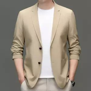 남자 캐주얼 봄 가을 정장 재킷 코트 상의 패션 싱글 DUCHI3