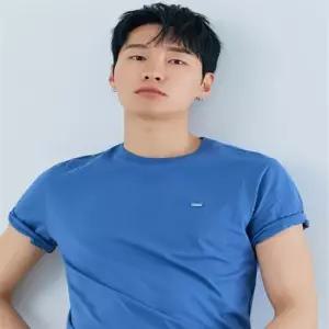 게스 NQ2KE404 ON 5color 유니 레귤러핏 라운드넥 사각와펜 반팔티셔츠 2 6270700