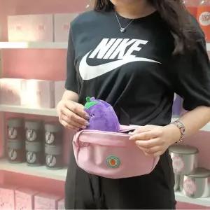 핑크풋 당근가로힙색 가방 미니 휴대폰백 당근가로 휴대폰가방 미니가방 소품가방