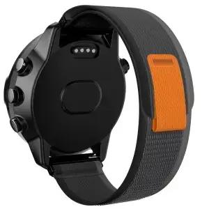 Suunto 9/9Baro Spartan Sport 손목 HR 밴드 D5 시계 벨트 용 팔찌 24mm 트레일 나일론 스트랩