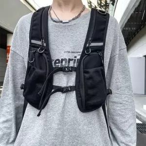 멀티 포켓패션 조끼 각종레포츠 등산 낚시 배달조끼 패션조끼 수납 숄더백 (WCF50E3)