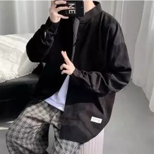 반하이넥 골덴남방 4컬러 셔츠 코듀로이 아우터 남자 (WCED658)