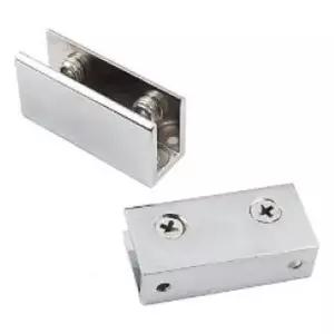 고품질 브라켓(사각 대 유리브라켓 CB)내부폭10mm 유리문브라켓 (W109C9C)