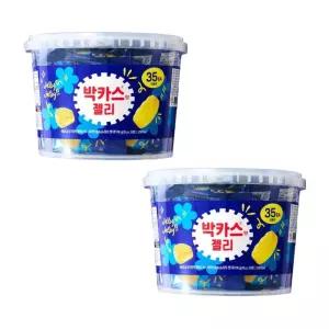 박카스 젤리 대용량 박카스맛 소포장 버켓 35개입 910g 2개