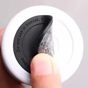 4Pcs 라운드 블랙 고무 터 패드 자기 접착 컵 하단 스티커 미끄럼 방지 iscald 텀블러 보호