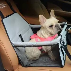소형견용 개 카시트 커버 반려동물 운송용 접이식 해먹 가방