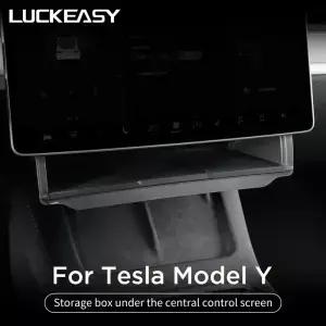 Tesla Model Y 2024 자동차 보관함 중앙 제어 화면 모델 3 2022022 아래 케이스 트레이