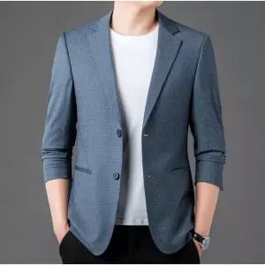 야무치 남자 데일리룩 정장자켓 정장 자켓 가을 미디움 슬림핏 코트 얇은 캐주얼 상의 KUK1