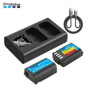 2200mAh DMW-BLK22 DMW BLK22 배터리 + 파나소닉 호환 LUMIX GH5 S5 II GH7 GH6 S9 용 LED 듀얼 충전기