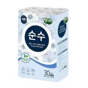 그랜드 2겹 데코순수 화장지 40MX30롤