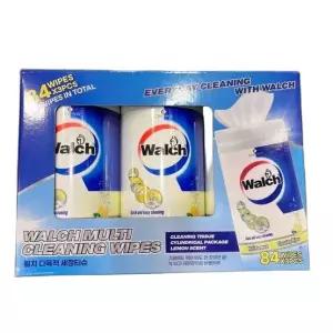 WALCH 세정티슈 84매 x 3입
