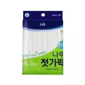 나무젓가락 이나우스 1팩 100개입 크린ㅤㄹㅐㅍ