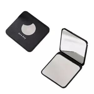 고품질 미니손거울 얇은 휴대용 사각 7cm 양면 화장거울 (WD3157A)