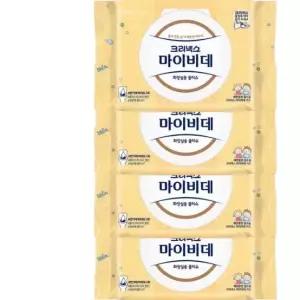 크리넥스 마이비데 키즈 캡형 40매 4팩 비데 물티슈 화장실용
