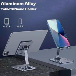 유니버설 알루미늄 합금 휴대용 태블릿 홀더 iPad Air Pro 미니 스탠드 마운트 조정 가능한 유연한 전화