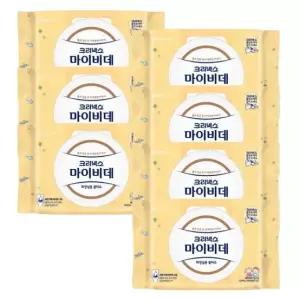 크리넥스 마이비데 키즈 40매 7팩 유치원 어린이집 배변훈련 물에녹는 비데티슈