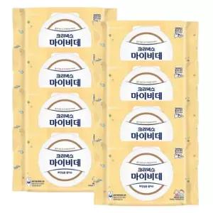 크리넥스 마이비데 키즈 40매 8팩 유치원 어린이집 배변훈련 물에녹는 비데티슈