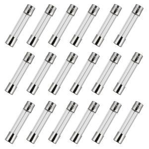 BOJACK 6X30MM 20A 20암페어 250V 0.24X1.18인치 볼트 F20AL250V 고속 송풍 유리 퓨즈(18팩) iKQ