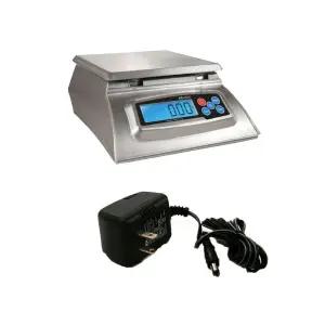 마이 웨이트 KD-8000 디지털 식품 저울 스테인리스 스틸 실버