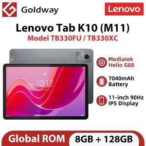 고품질 레노버 탭 K10 M11 8GB 128GB 90Hz 11인치 디스플레이 미디어텍 Helio G88 7040mAh 안드로이드 13