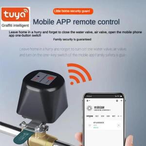 Tuya WiFi 워터 밸브 Zigbee 가스 차단 컨트롤러 지원 Alexa Google Assistant 스마트 무선 제어 라이프 앱