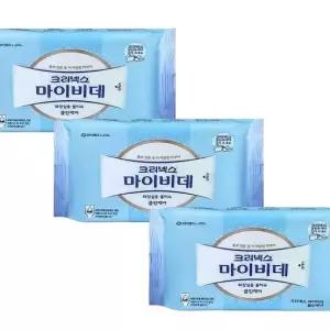 크리넥스 마이비데 물티슈 캡형 46매 x 3팩(SH)