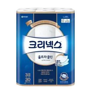 크리넥스 3겹 울트라클린 30mx30롤 (온) 572022