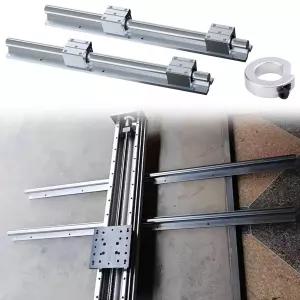 정밀 선형 모션 가이드 슬래브 평탄화 지그 및 4 슬라이드 블록 레일 베어링을 한 DIY 프로젝트/전자 장비