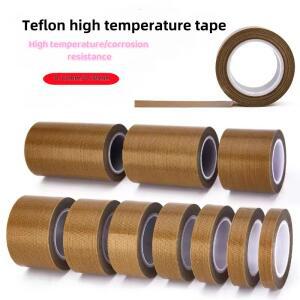 PTFE 테이프 접착 천 폭 5~100mm 두께 0.13mm 절연 진공 고온 방지 씰링