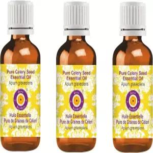 데브 헤르베스 퓨어 셀러리 씨드 에센셜 (아피움 그라베올렌) 스팀 증류 (3팩) 00ml X 3 (0온스)