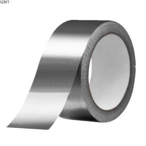 0.05mm 두께 알루미늄 호일 접착 씰링 테이프 열 저항 덕트 수리 고온 방지