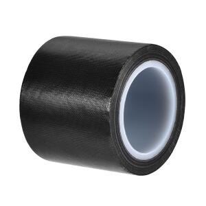 고온 내열성 접착 테이프  검정색 PTFE 필름 코일용 전기 열 50mm 너비  10m 길이