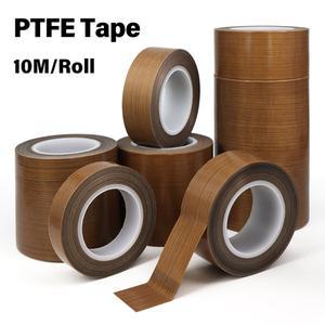 10M/롤 폭 5 - 100mm PTFE 테이프 고온 저항성 단열 실링 두께 0.13mm/0.18mm