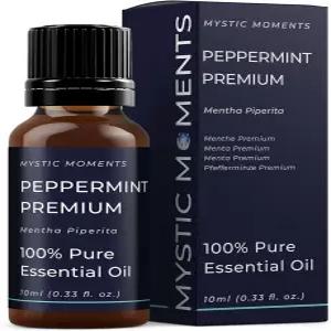 미스틱 모먼트 페퍼민트 에센셜 (멘타 피페리타) 0ml 테라피 활력 및 블렌드 활성화를 위한 프레시 쿨링