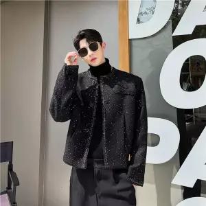 캐주얼 남친 봄가을 정장 패션 슈트 럭셔리 나들이에 어울리는 가벼운 시크 재킷 함 트위드 아우터 MODU3