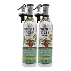 프레시 프레스 팜 콜드 클래식 엑스트라 버진 올리브 64 Fl Oz 2팩 아 그로운 00 미국산 정제되지 않은