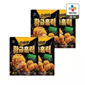소바바 황금홀릭 BIG 반마리 치킨 410g x4개