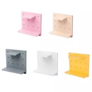 벽부착 페그보드 타공판 블록선반 22x22cm 인테리어 정리 진열 타공보드