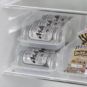 냉장고 수납바구니 350ml 캔 냉장고정리함 냉장고수납함 냉장고캔정리 캔보관함 캔수납함