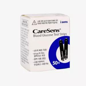케어센스2 플러스 혈당시험지50매 caresens 당뇨검사지 측정지 체크지 측정검사지
