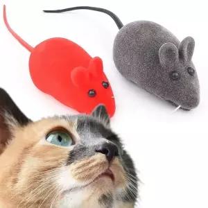 고품질 2P 소리나는 생쥐 고양이 장난감 애묘 쥐돌이 생쥐장난감 생쥐인형 (WE606FD)