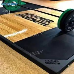 데드리프트 우드 발판 헬스장 업소용 소음 방지 충격 홈짐 흡수