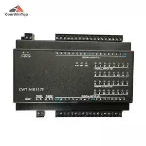 CWT-MB317F 이더넷 모드버스 Rtu Tcp Io 획득 모듈 16DI  16DONPN RS485 RS232