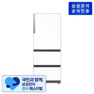 삼성전자 김치플러스 3도어 RQ33DG71J3EW (328L) [에센셜 화이트]