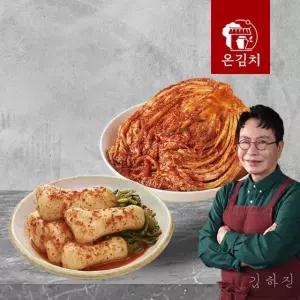 [온김치]김하진의 별미 포기김치6kg + 총각김치2kg