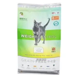 고품질 고양이사료 기호성좋은사료 세라피드 캣 체중관리 2kg 고양이밥 (W14ADCD)