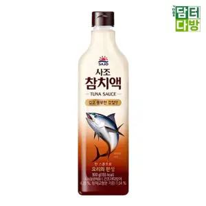 간편요리 사조 참치액 900g 2개