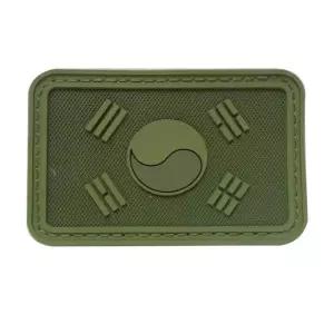 태극기패치 PVC 국방색 (W13EDA4)