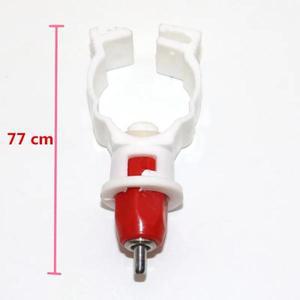 농장 닭 자동 급수기 Abs 파이프 직경 25mm 라운드 헤드 버클 마시는 깍지 5개 20/50개