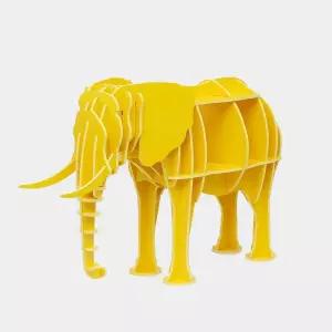 DIY 동물모형 코끼리 책장 선반 책진열장